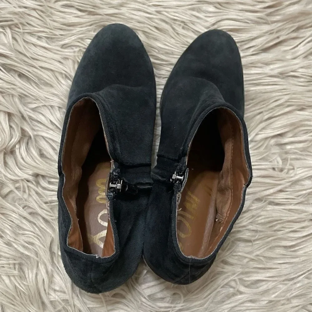 Sam Edelman suede booties size 6.5 - Picture 9 of 9